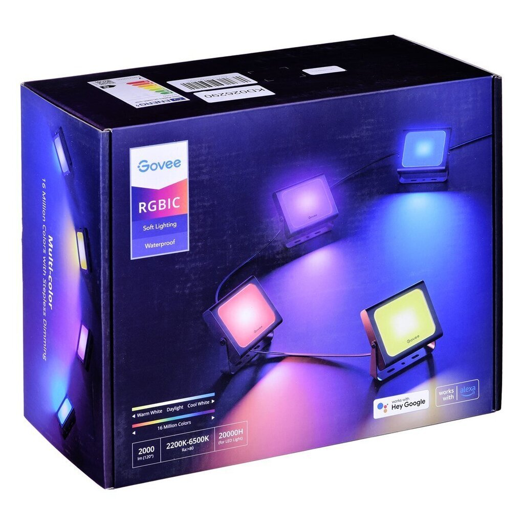 led-ulkovalaisin govee h7060 rgbicwww hinta ja tiedot | Puutarha- ja ulkovalot | hobbyhall.fi