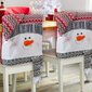 Jouluinen tuolinpäällinen YX22021 6 kpl hinta ja tiedot | Joulukoristeet | hobbyhall.fi