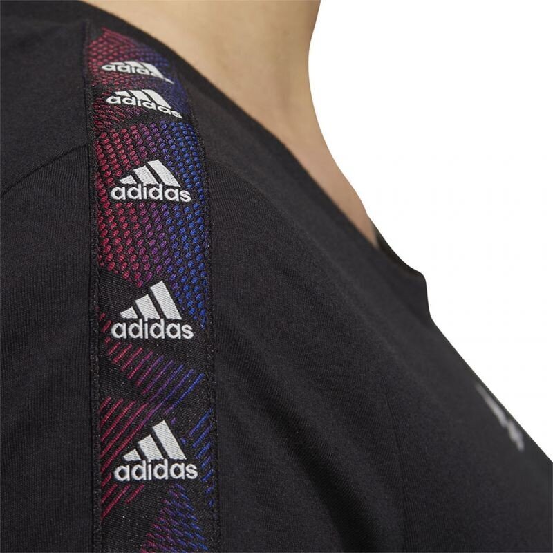 Naisten urheilullinen T-paita, Adidas WE TPE T GE1128 musta hinta ja tiedot | Naisten urheiluvaatteet | hobbyhall.fi