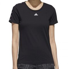 Naisten urheilullinen T-paita, Adidas WE TPE T GE1128 musta hinta ja tiedot | Naisten urheiluvaatteet | hobbyhall.fi