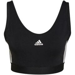 Naisten urheiluliivit Adidas Essentials 3-Stripes W GS1343, musta hinta ja tiedot | Naisten urheiluvaatteet | hobbyhall.fi