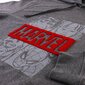 Miesten huppari Marvel Grey S0733672 hinta ja tiedot | Miesten puserot ja hupparit | hobbyhall.fi