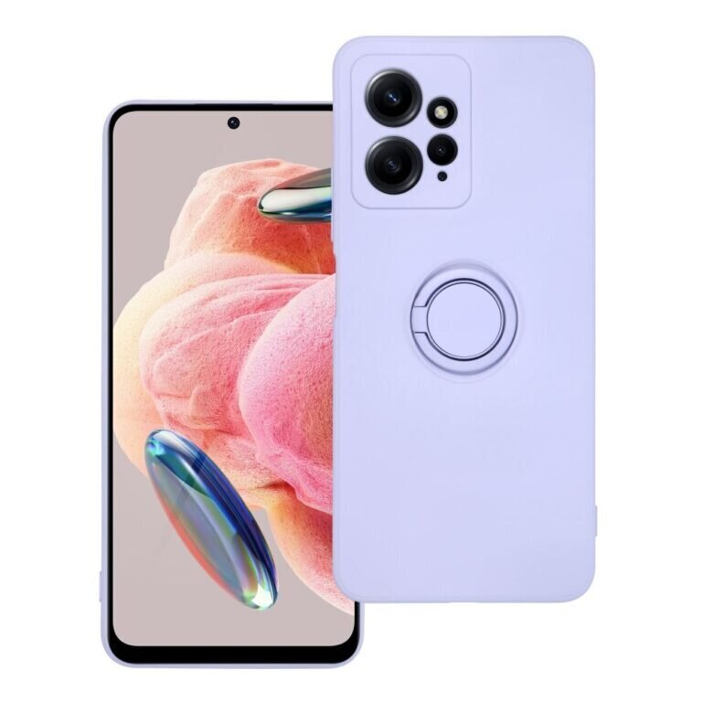 Forcell RING Xiaomi Redmi Note 12 4G (6,67") Silikoninen Suojakuori – Violetti hinta ja tiedot | Puhelimen kuoret ja kotelot | hobbyhall.fi