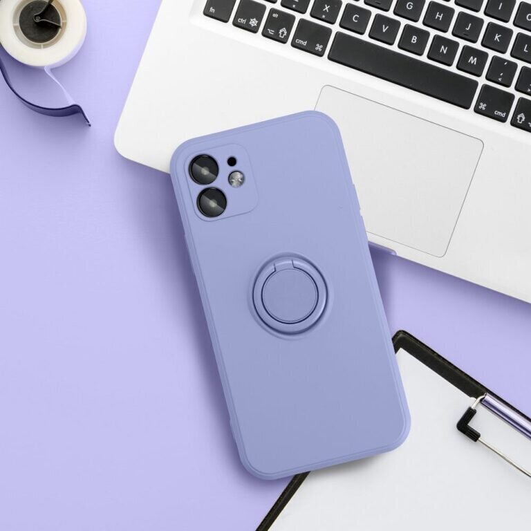 Forcell RING Xiaomi Redmi Note 12 4G (6,67") Silikoninen Suojakuori – Violetti hinta ja tiedot | Puhelimen kuoret ja kotelot | hobbyhall.fi