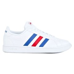 Miesten kengät Adidas Grand Court Base M EE7901, 61823, valkoinen hinta ja tiedot | Miesten urheilu- ja vapaa-ajan kengät | hobbyhall.fi