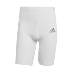 Miesten lämpöshortsit Adidas Techfit Tights M GU7315, valkoinen hinta ja tiedot | Miesten kerrastot | hobbyhall.fi