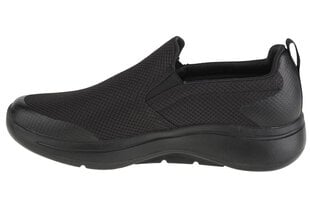 Skechers Go Walk Arch Fit Togpath miesten urheilukengät, musta hinta ja tiedot | Miesten urheilu- ja vapaa-ajan kengät | hobbyhall.fi