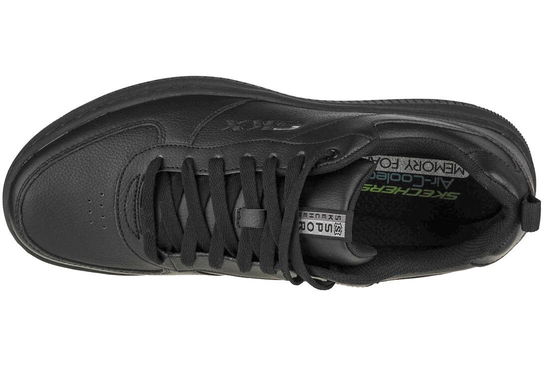 Miesten urheilukengät Skechers Sport Court 92, musta hinta ja tiedot | Miesten urheilu- ja vapaa-ajan kengät | hobbyhall.fi