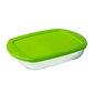 Suorakaiteen muotoinen lounasrasia kannella Pyrex Prep & Varasto, 28 x 20 cm, 1,6 L, 5 kpl. hinta ja tiedot | Elintarvikkeiden säilytysastiat | hobbyhall.fi