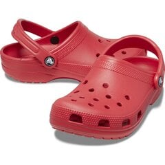 Miesten Crocs™-tossut 262351, punainen hinta ja tiedot | Miesten sandaalit ja tossut | hobbyhall.fi