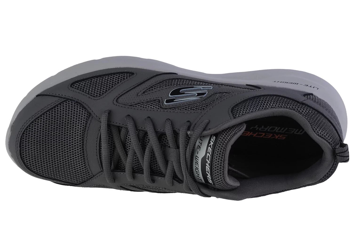 Miesten vapaa-ajan kengät Skechers Dynamight 2.0 Fallford 58363, harmaa hinta ja tiedot | Miesten urheilu- ja vapaa-ajan kengät | hobbyhall.fi