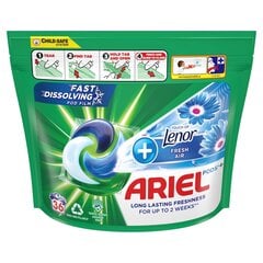 Ariel Fresh Air Washing kapselit, 36 kpl x 3 kpl hinta ja tiedot | Pyykinpesuaineet | hobbyhall.fi