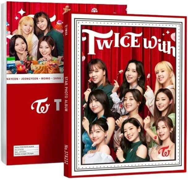 TWICE uusi oheislaitevalokuvakokoelma 80P teräväpiirto al37A232-TW