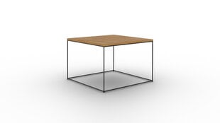 Kahvipöytä ADRK Furniture Roni, ruskea/musta hinta ja tiedot | Sohvapöydät | hobbyhall.fi