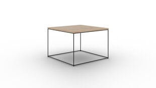 Kahvipöytä ADRK Furniture Roni, ruskea/musta hinta ja tiedot | Sohvapöydät | hobbyhall.fi