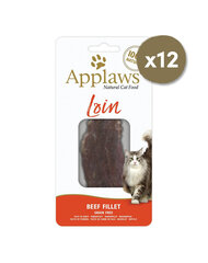 Applawss Cat Treat su jautienos nugarine, 12x20 g hinta ja tiedot | Kissan herkut | hobbyhall.fi