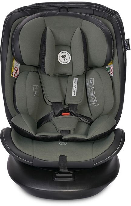 Autonistuin Lorelli Aviator i-Size Isofix, 0-36 kg, Vihreä hinta ja tiedot | Turvaistuimet | hobbyhall.fi