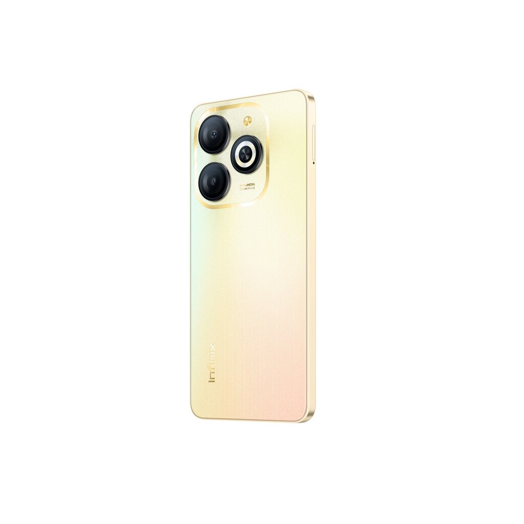 Infinix Smart 8 Dual SIM 3/64GB Shiny Gold hinta ja tiedot | Matkapuhelimet | hobbyhall.fi