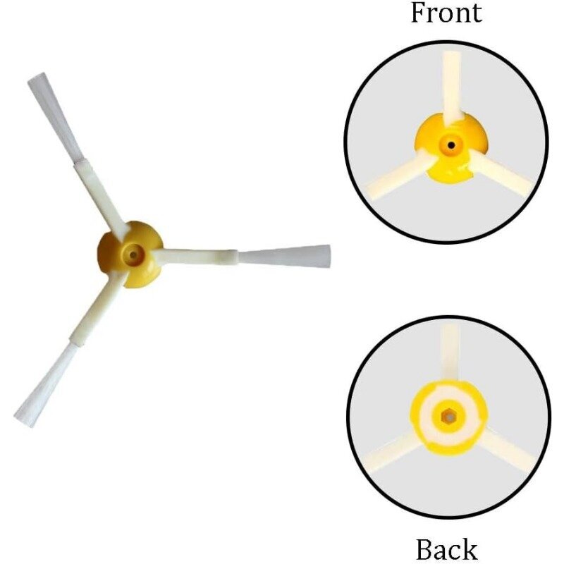 'Irobot 800/900- ja 600-sarjan 877/891/895/761/770/780/790/614/665/671/675/690/670 yhteensopivat sivuharjat (3' hinta ja tiedot | Pölynimureiden lisätarvikkeet | hobbyhall.fi