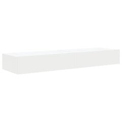 vidaXL TV-taso LED-valoilla, 2 kpl, valkoinen 60x35x15,5 cm hinta ja tiedot | TV-tasot | hobbyhall.fi