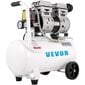 Kompressointi-ilmakompressori Vevor, 25L, 750W, 165 l / min hinta ja tiedot | Kompressorit | hobbyhall.fi