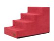 Hobbydog-portaat Savoy 4, punainen, 60x40x40 cm, hinta ja tiedot | Pedit ja pesät | hobbyhall.fi