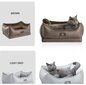 De'Luxe Pet Lämmitetty Bed Grey hinta ja tiedot | Pedit ja pesät | hobbyhall.fi