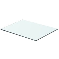 vidaXL Hyllypaneeli Kirkas Lasi 40x25 cm hinta ja tiedot | Kylpyhuoneen sisustus | hobbyhall.fi