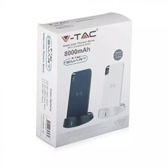 V-tac Power Bank 8000 mAh 2,1A hinta ja tiedot | Varavirtalähteet | hobbyhall.fi