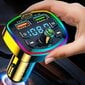 'Handsfree auto mp3-soitin pd usb tyyppi c autolaturi auto fm lähetin langaton hands free mp3 true 3.1a dual usb port pd lataus' hinta ja tiedot | Hands-free -tarvikkeet | hobbyhall.fi