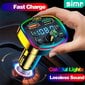 'Handsfree auto mp3-soitin pd usb tyyppi c autolaturi auto fm lähetin langaton hands free mp3 true 3.1a dual usb port pd lataus' hinta ja tiedot | Hands-free -tarvikkeet | hobbyhall.fi