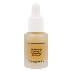 Transparent Lab - Eye Repair Complex, 15 ml - Silmien korjauskompleksi, 15 ml - uudistava silmänhoito hinta ja tiedot | Kasvoöljyt ja seerumit | hobbyhall.fi