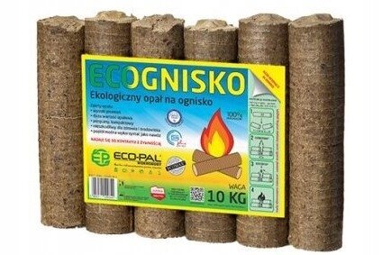 Ekologinen puubriketti tulisijoille 10 kg hinta ja tiedot | Lämminvesivaraajat | hobbyhall.fi