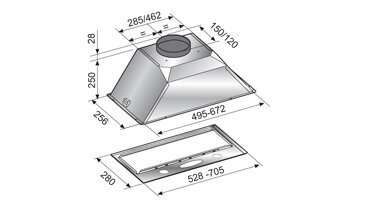 Allenzi B PLUS 60 EL hinta ja tiedot | Liesituulettimet | hobbyhall.fi