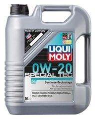 Liqui Moly Special Tec V 0W20 Volvo C5 moottoriöljy, 5 l hinta ja tiedot | Moottoriöljyt | hobbyhall.fi