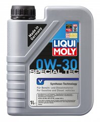 Liqui Moly Leichtlauf Special V 0W-30 (2852) moottoriöljy, 1L hinta ja tiedot | Moottoriöljyt | hobbyhall.fi