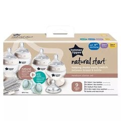 Pullosetti Tommee Tippee Natural Start 227324, 0+ kk, 6X260 ml hinta ja tiedot | Tuttipullot ja tarvikkeet | hobbyhall.fi