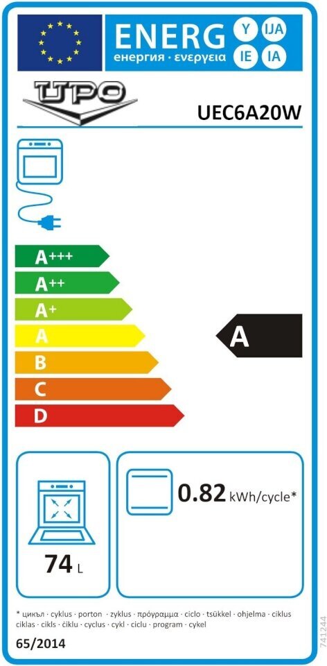 Upo UEC6A20W hinta ja tiedot | Sähköliedet | hobbyhall.fi