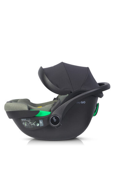 Autonistuin jalustalla Easy go Buz Pro I-size, 0-13 kg, Greener hinta ja tiedot | Turvaistuimet | hobbyhall.fi