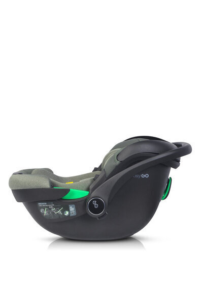 Autonistuin jalustalla Easy go Buz Pro I-size, 0-13 kg, Greener hinta ja tiedot | Turvaistuimet | hobbyhall.fi