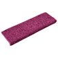 vidaXL Porrasmatot 15 kpl 65x21x4 cm violetti hinta ja tiedot | Isot matot | hobbyhall.fi