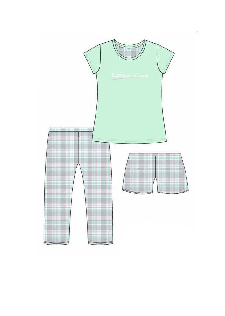 Naisten pyjamat Cornette Let Me Sleep BFN-M-66939 hinta ja tiedot | Yöasut ja pyjamat | hobbyhall.fi