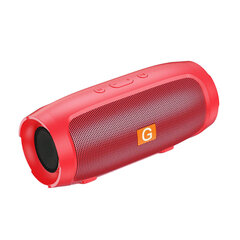 Langaton Bluetooth-kaiutin Outdoor Car Card ja Home Desktop Mini Kannettava USB Subwoofer Red hinta ja tiedot | Kaiuttimet | hobbyhall.fi