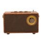 Retro Bluetooth-kaiutin Wood Grain Design hinta ja tiedot | Kaiuttimet | hobbyhall.fi