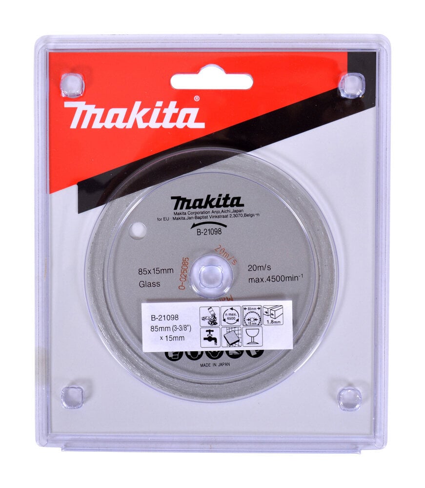 Timanttilevy 85mm / CC300D B-21098 Makita hinta ja tiedot | Kuumailmapuhaltimet | hobbyhall.fi