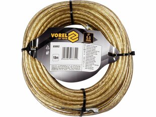 VOREL TERÄS CUSTOM CABLE 6mm * 18m hinta ja tiedot | Kuumailmapuhaltimet | hobbyhall.fi