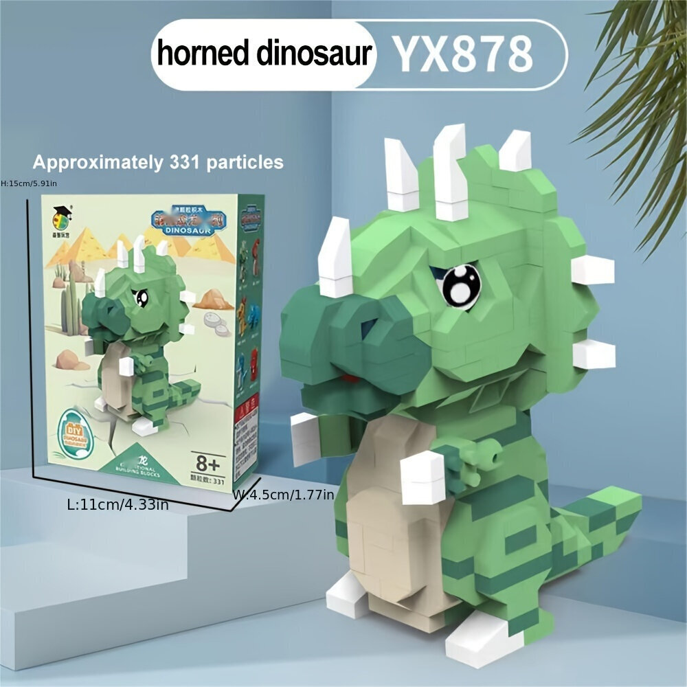 Rakennus dinosaurus hinta ja tiedot | Poikien lelut | hobbyhall.fi