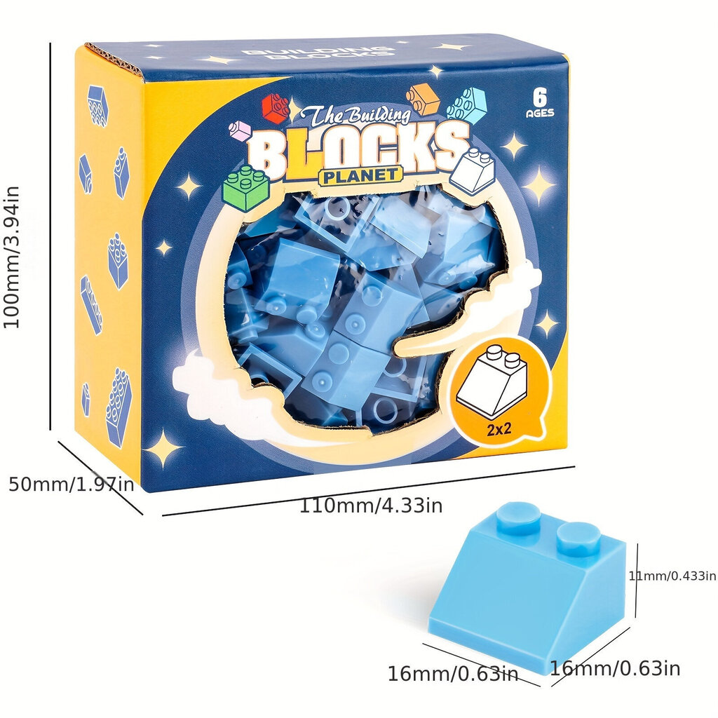 Palikat The Building Blocks Planet, 112 kpl hinta ja tiedot | LEGOT ja rakennuslelut | hobbyhall.fi