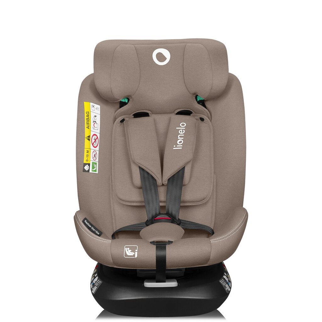 Turvaistuin Lionelo Bastiaan I-size, 0-36 kg, beige hinta ja tiedot | Turvaistuimet | hobbyhall.fi