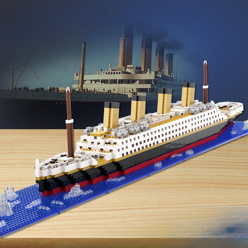 Rakennussetti Titanic-laiva hinta ja tiedot | Poikien lelut | hobbyhall.fi